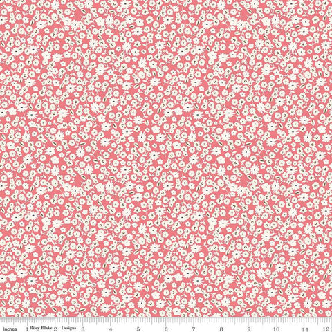 Spring Gardens Blossoms C14113 Sugar Pink by Riley Blake Designs - Floral Flowers - Quilting Cotton Fabric