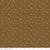 Cretaceous Scattered Footprints C14105 Brown by Riley Blake Designs - Dinosaur Tracks Dinosaurs - Quilting Cotton Fabric
