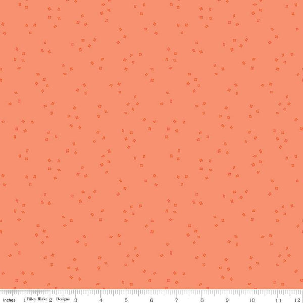 SALE Blossom Lane Windows C14007 Marmalade by Riley Blake Designs - 4-Panel Diamonds - Quilting Cotton Fabric