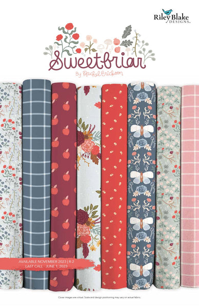 SALE Sweetbriar Layer Cake 10" Stacker Bundle - Riley Blake Designs - 42 piece Precut Pre cut - Quilting Cotton Fabric