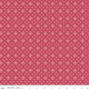 SALE Flour & Flower Tiles C14016 Berry - Riley Blake Designs - Geometric Medallions - Quilting Cotton Fabric