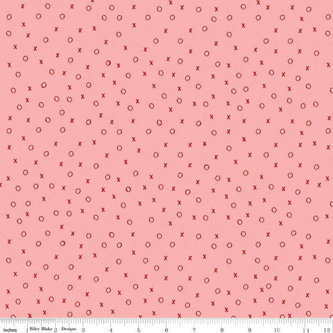 SALE All My Heart XO C14134 Pink by Riley Blake Designs - Valentine's Day Valentines Valentine - J. Wecker Frisch - Quilting Cotton Fabric