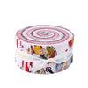 SUPER SALE! All My Heart 2.5 Inch Rolie Polie Jelly Roll 40-Piece - Riley Blake - Precut Bundle - Valentine - Quilting Cotton Fabric