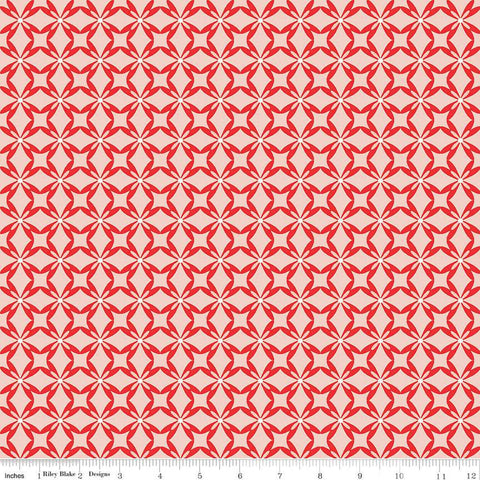 SALE I Love Us Tiled Hearts C13963 Blush by Riley Blake Designs - Valentine's Day Valentines Geometric - Quilting Cotton Fabric