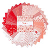 SALE I Love Us Layer Cake 10" Stacker Bundle - Riley Blake Designs - 42-Piece Precut  - Valentine's Day - Quilting Cotton Fabric
