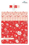 SALE I Love Us Layer Cake 10" Stacker Bundle - Riley Blake Designs - 42-Piece Precut  - Valentine's Day - Quilting Cotton Fabric