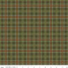 SALE Cretaceous Plaid C14102 Hunter - Riley Blake Designs - Large Multicolored Plaid - Quilting Cotton Fabric