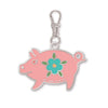 Lori Holt Enamel Happy Charm ST-34014 Piggy - Riley Blake Designs - Approximately 1 1/4" x 1 3/4" - Mercantile