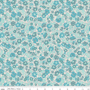 SALE Mercantile Beloved C14383 Cottage - Riley Blake Designs - Lori Holt - Floral Flowers - Quilting Cotton Fabric