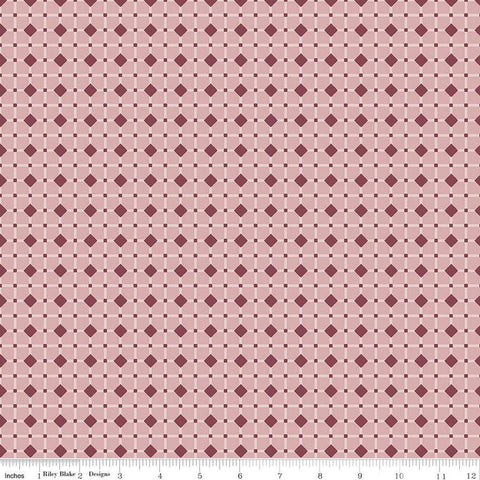 SALE Blossom Lane Tiles C14005 Amethyst by Riley Blake Designs - Geometric - Quilting Cotton Fabric