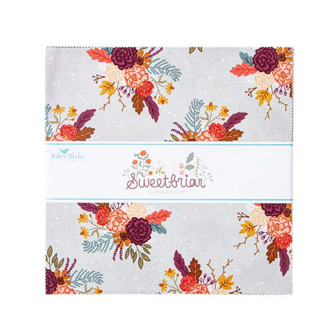 SALE Sweetbriar Layer Cake 10" Stacker Bundle - Riley Blake Designs - 42 piece Precut Pre cut - Quilting Cotton Fabric