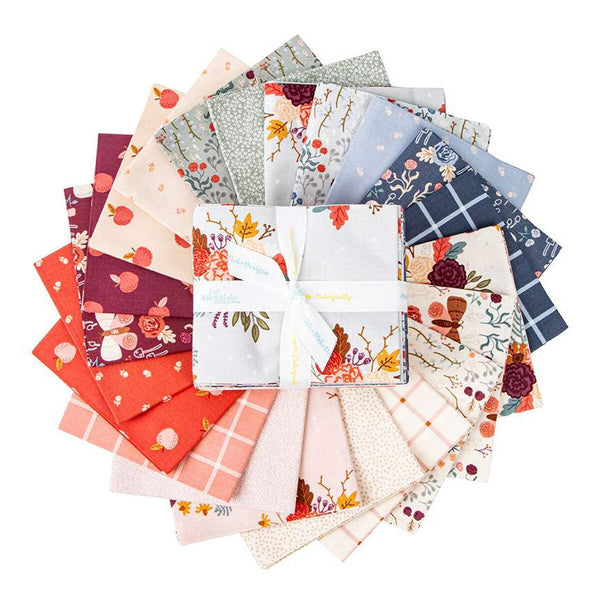 SALE Sweetbriar Fat Quarter Bundle 21 pieces - Riley Blake Designs - Pre cut Precut - Quilting Cotton Fabric