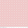 SALE Flour & Flower Tiles C14016 Rose - Riley Blake Designs - Geometric Medallions - Quilting Cotton Fabric