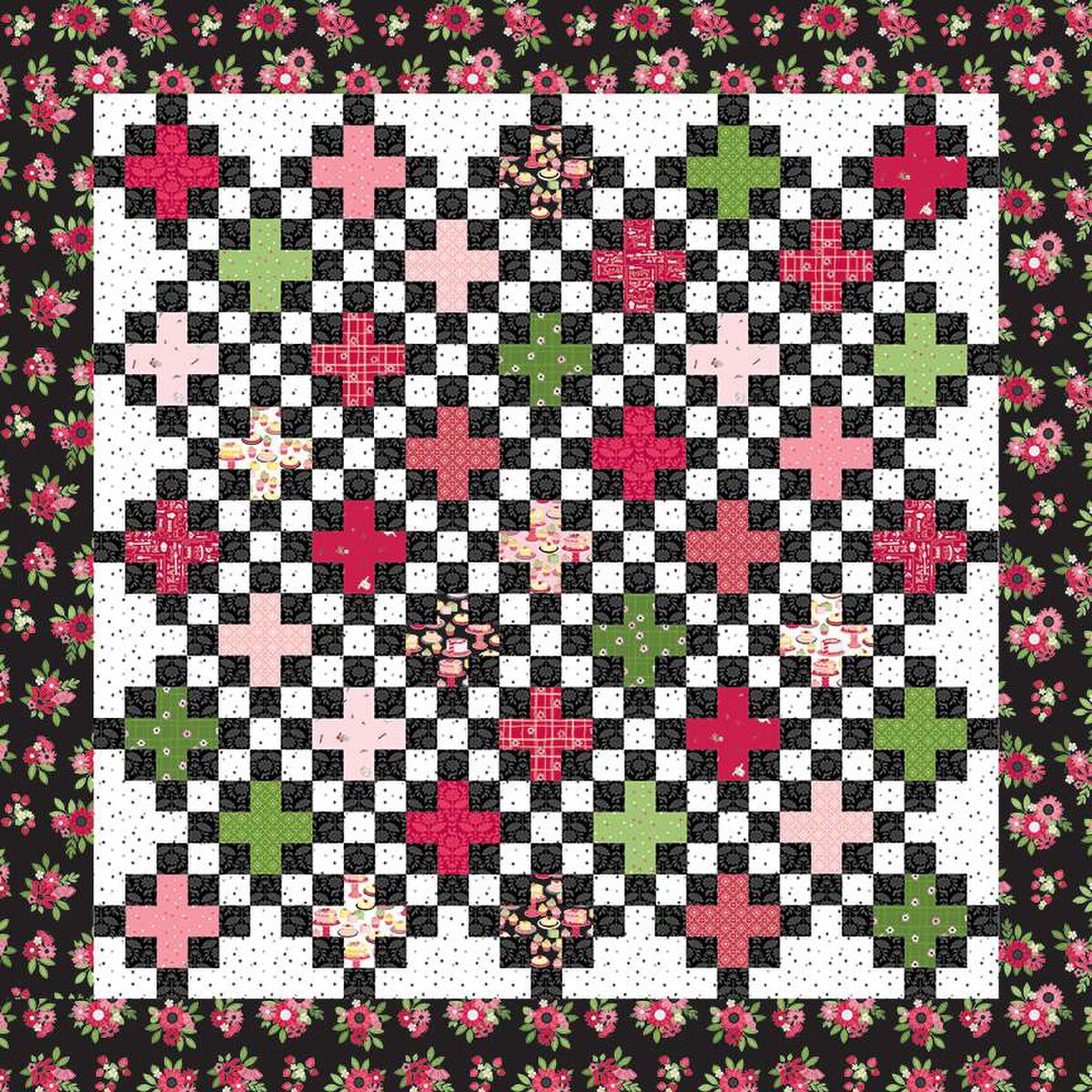 SALE Think Postive Quilt PATTERN P112 - Jillily Studio - Riley Blake D ...