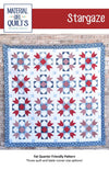 SALE Stargaze Quilt PATTERN P143 - Material Girl Quilts - Riley Blake Designs - INSTRUCTIONS Only - Fat Quarter Friendly - Two Sizes