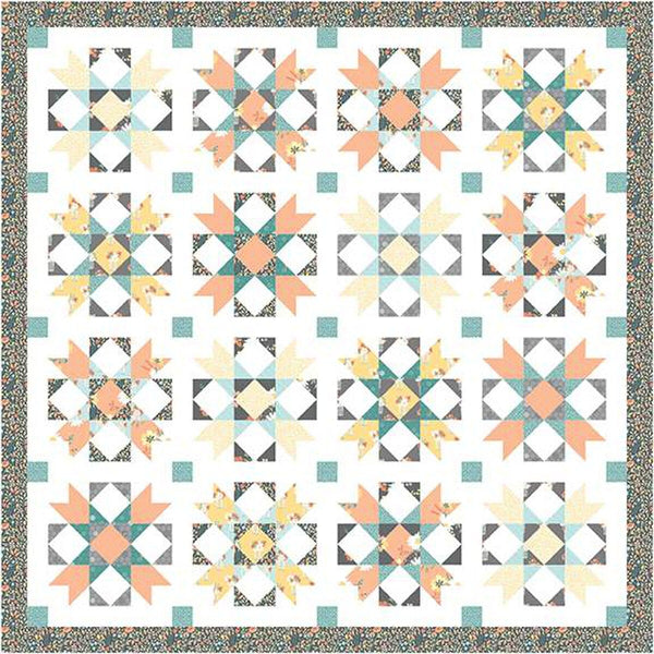 SALE Stargaze Quilt PATTERN P143 by Material Girl Quilts - Riley Blake Designs - INSTRUCTIONS Only - Fat Quarter Friendly - Two Sizes