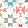 3-Yard Cut - Stitch Cheater Multi Printed Quilt Blocks 108" WIDEBACK - WB14500 - Riley Blake Quilting Cotton Fabric
