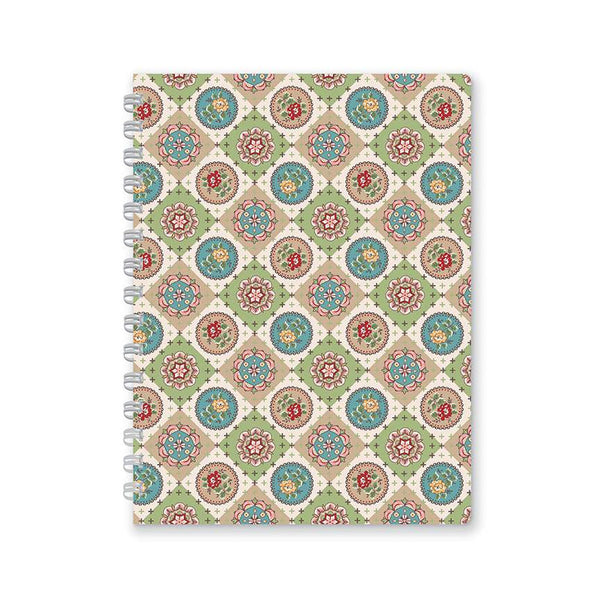 SALE Mercantile Grid Notebook ST-34017 by Lori Holt - Riley Blake Designs - 140 Graph Paper Sheets - 9" x 12"
