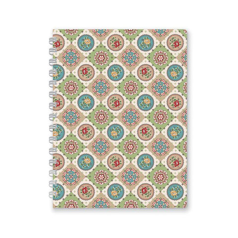 SALE Mercantile Grid Notebook ST-34017 by Lori Holt - Riley Blake Designs - 140 Graph Paper Sheets - 9" x 12"