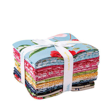 SALE Floral Gardens Fat Quarter Bundle 19-Piece - Riley Blake Designs -  Precut - Floral - Quilting Cotton Fabric