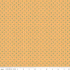 SALE Mercantile Darling C14386 Marigold - Riley Blake Designs - Lori Holt - Leaves Geometric - Quilting Cotton Fabric