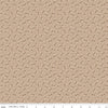 SALE Mercantile Delightful C14388 Tea Dye - Riley Blake Designs - Lori Holt - Floral Flowers - Quilting Cotton Fabric