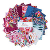 SALE Poppies & Plumes Charm Pack 5" Stacker Bundle - Riley Blake Designs - 42-Piece Precut  - Quilting Cotton Fabric
