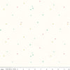 SALE Dainty Daisy on Cloud C700 Vintage Pastels - Riley Blake Designs - Floral Flowers Pin Dots - Quilting Cotton Fabric