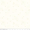 SALE Dainty Daisy on Cloud C700 Honey - Riley Blake Designs - Floral Flowers Pin Dots - Quilting Cotton Fabric