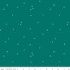 CLEARANCE Dainty Daisy C665 Jade by Riley Blake Designs - Floral Flowers Pin Dots - Quilting Cotton Fabric