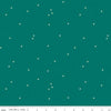 23" End of Bolt - Dainty Daisy C665 Jade by Riley Blake Designs - Floral Flowers Pin Dots - Quilting Cotton Fabric