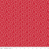SALE Mercantile Tenderhearted C14398 Riley Red - Riley Blake Designs - Lori Holt - Floral Flowers - Quilting Cotton Fabric