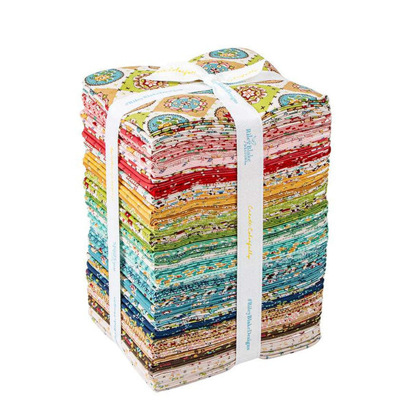 SALE Mercantile Fat Quarter Bundle 46 pieces - Riley Blake Designs - Pre cut Precut - Lori Holt - Quilting Cotton Fabric