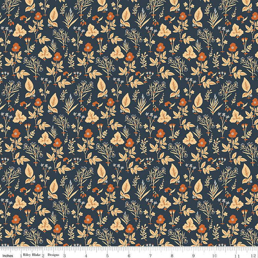 SALE The Old Garden Emily C14232 Florentine - Riley Blake Designs - Floral Flowers - Quilting Cotton Fabric