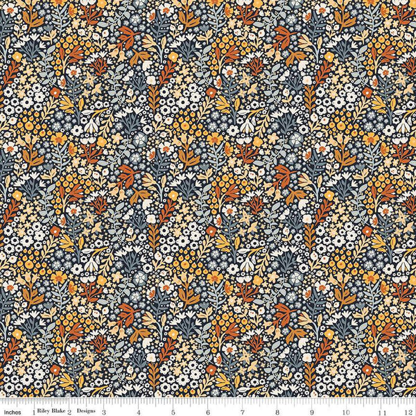 The Old Garden Arthur C14233 Florentine by Riley Blake Designs - Floral Flowers - Quilting Cotton Fabric