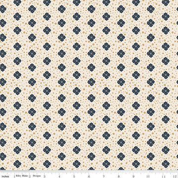SALE The Old Garden Alexandre C14234 Cream - Riley Blake Designs - Floral Flowers - Quilting Cotton Fabric