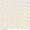 SALE The Old Garden Valley C14235 Cream - Riley Blake Designs - Floral Flowers - Quilting Cotton Fabric