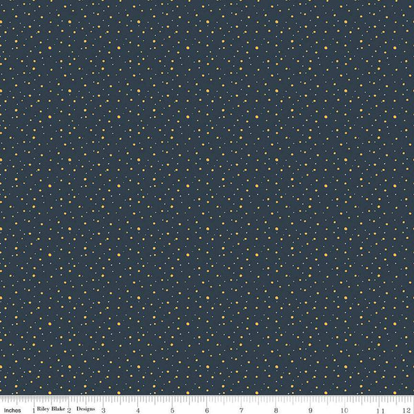 12" End of Bolt - The Old Garden Maria C14238 Florentine - Riley Blake Designs - Polka Dots Dotted Dot - Quilting Cotton Fabric