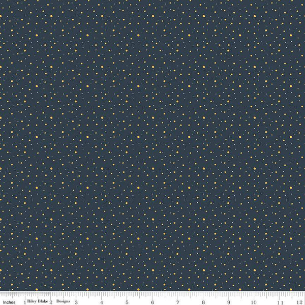 12" End of Bolt - The Old Garden Maria C14238 Florentine - Riley Blake Designs - Polka Dots Dotted Dot - Quilting Cotton Fabric