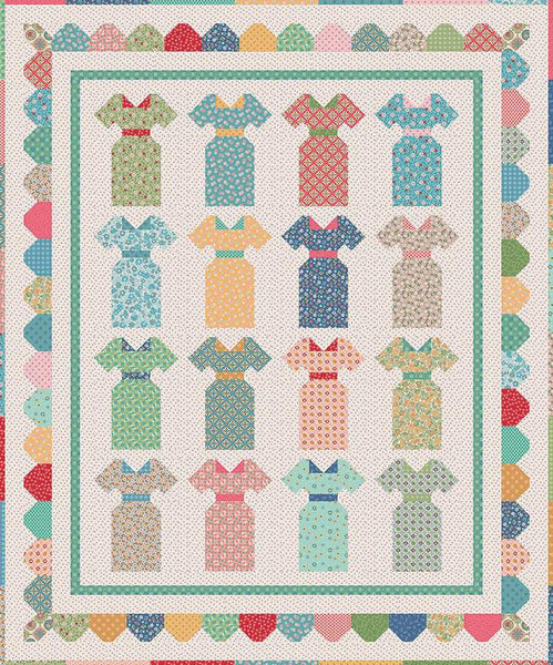 SALE Millie's Dresses PATTERN P051 by Lori Holt - Riley Blake Designs - INSTRUCTIONS Only - It's Sew Emma - Pieced