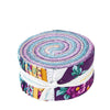 SALE Brilliance 2.5 Inch Rolie Polie Jelly Roll 40-Piece - Riley Blake Designs - Precut  Bundle - Floral - Quilting Cotton Fabric