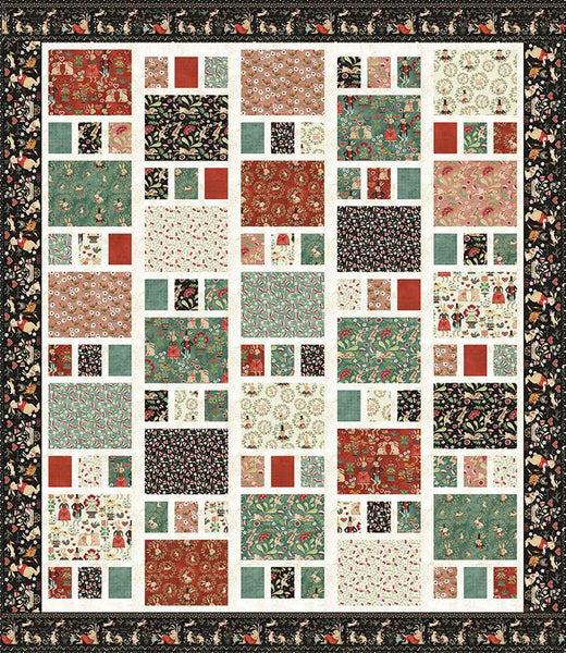 SALE The Craftsman Quilt PATTERN P123 by Amy Smart - Riley Blake Designs - INSTRUCTIONS Only - 2 Sizes - Large Print Fat Quarter Friendly