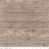 16" End of Bolt - Spring Barn Quilts Barnwood C14334 Tan - Riley Blake Designs - Weathered Wood - Quilting Cotton Fabric