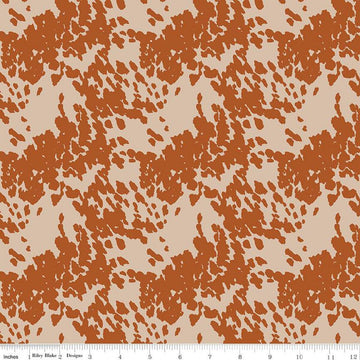 SALE John Wayne Courage Cowhide C14306 Sand - Riley Blake Designs - Western - Quilting Cotton Fabric - Licensed Product