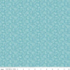 SALE Floral Gardens Leaves C14365 Sky - Riley Blake Designs - Leaf Sprigs - Quilting Cotton Fabric