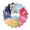 SALE Floral Gardens Charm Pack 5" Stacker Bundle - Riley Blake Designs - 42-Piece Precut  - Floral - Quilting Cotton Fabric