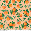 28" End of Bolt - SALE Monthly Placemats 2 June Oranges C13931 Marmalade - Riley Blake Designs - Quilting Cotton Fabric
