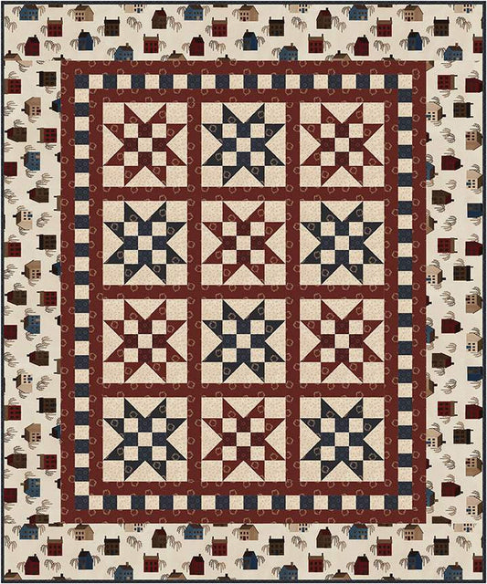 SALE Ode to Betsy Quilt PATTERN P197 - Karen Walker - Riley Blake Designs - INSTRUCTIONS Only - Strong Beginner