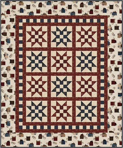 SALE Ode to Betsy Quilt PATTERN P197 by Karen Walker - Riley Blake Designs - INSTRUCTIONS Only - Strong Beginner