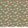 SALE Spring's in Town Floral C14211 Pewter - Riley Blake Designs - Flower Flowers - Quilting Cotton Fabric